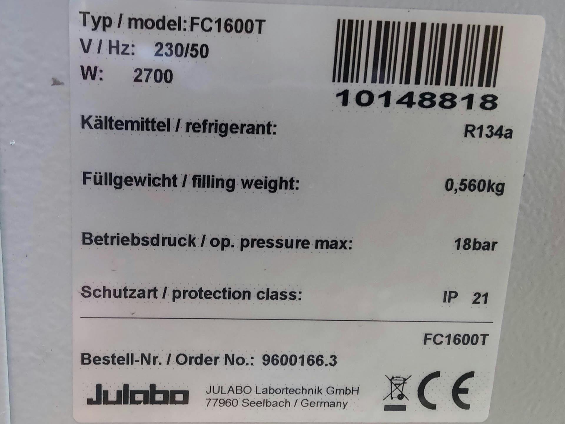 Julabo FC-1600T Chiller - Temperature control unit - image 9