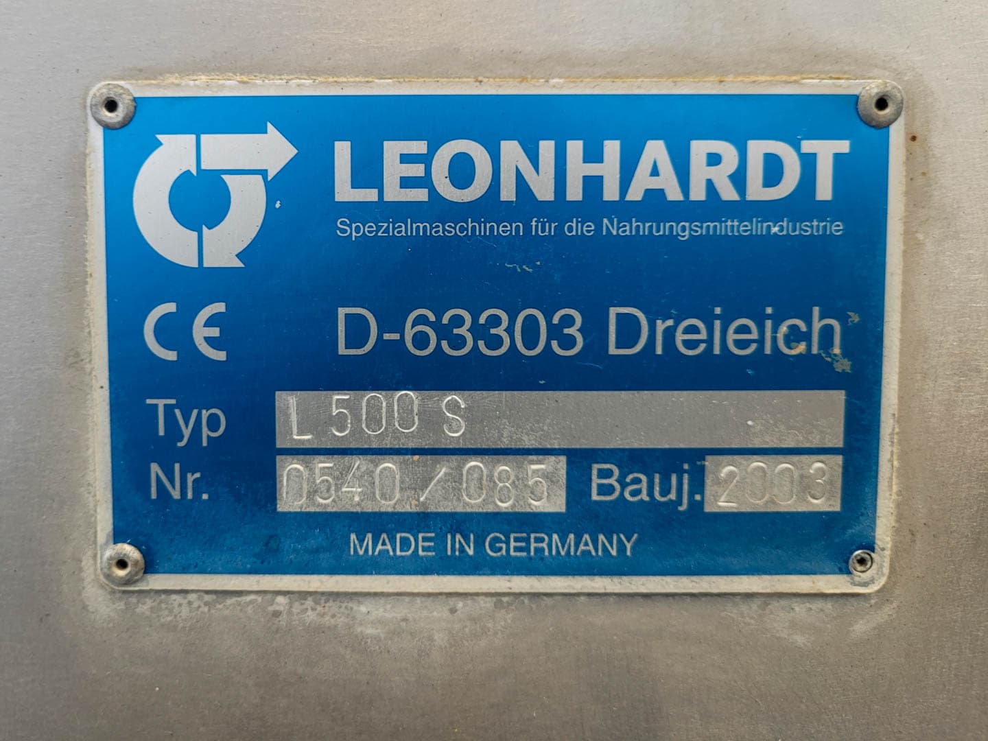 Leonhardt LS500S - Ситовый гранулятор - image 15