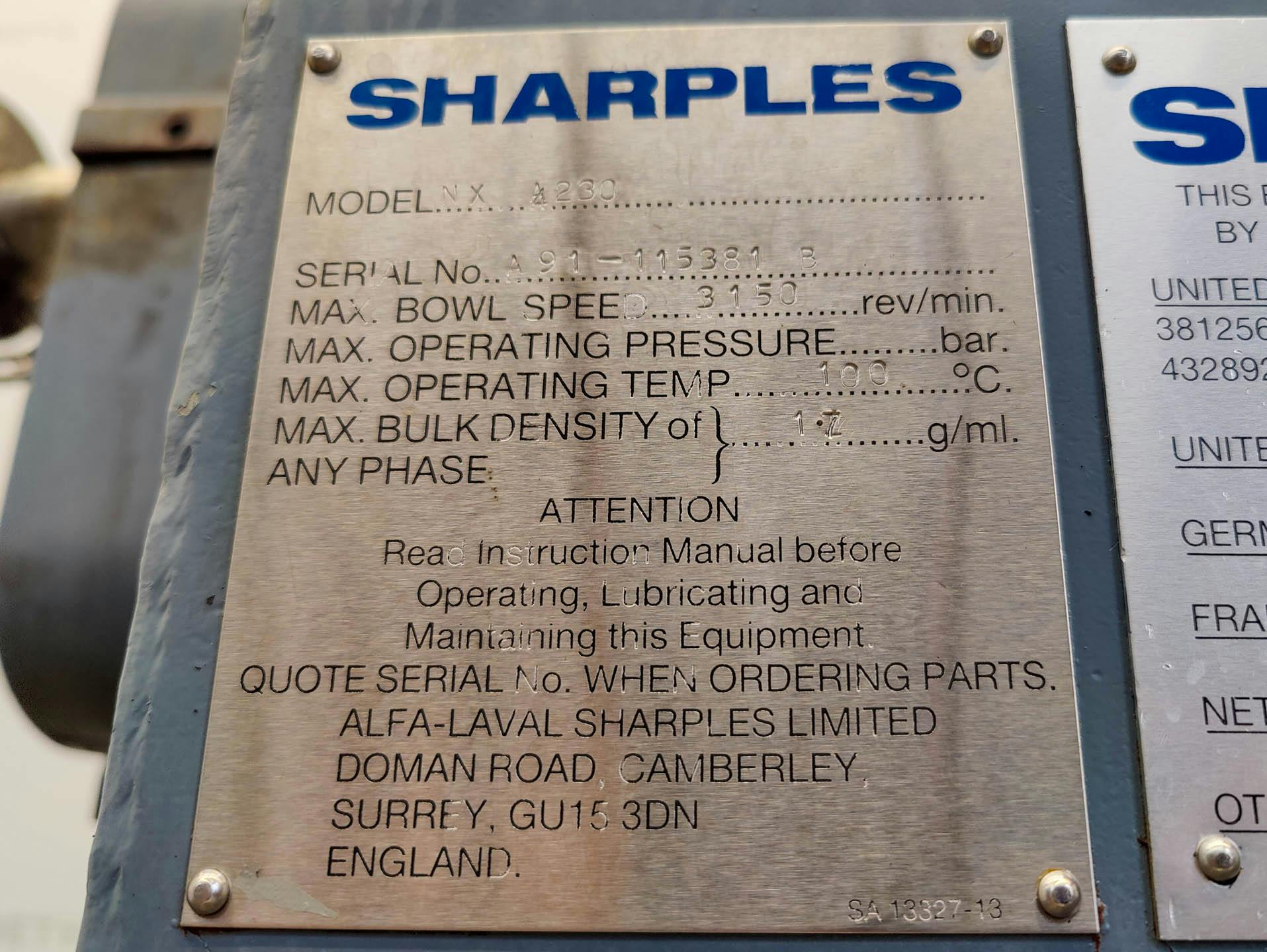Alfa Laval Sharples NX 4230 - Decanter - image 7