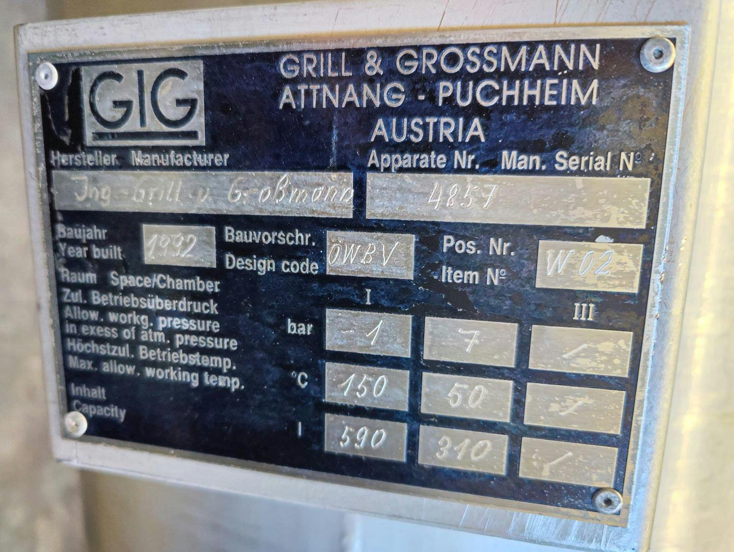 Grill & Grossmann 4m² - Evaporatore a film - image 14