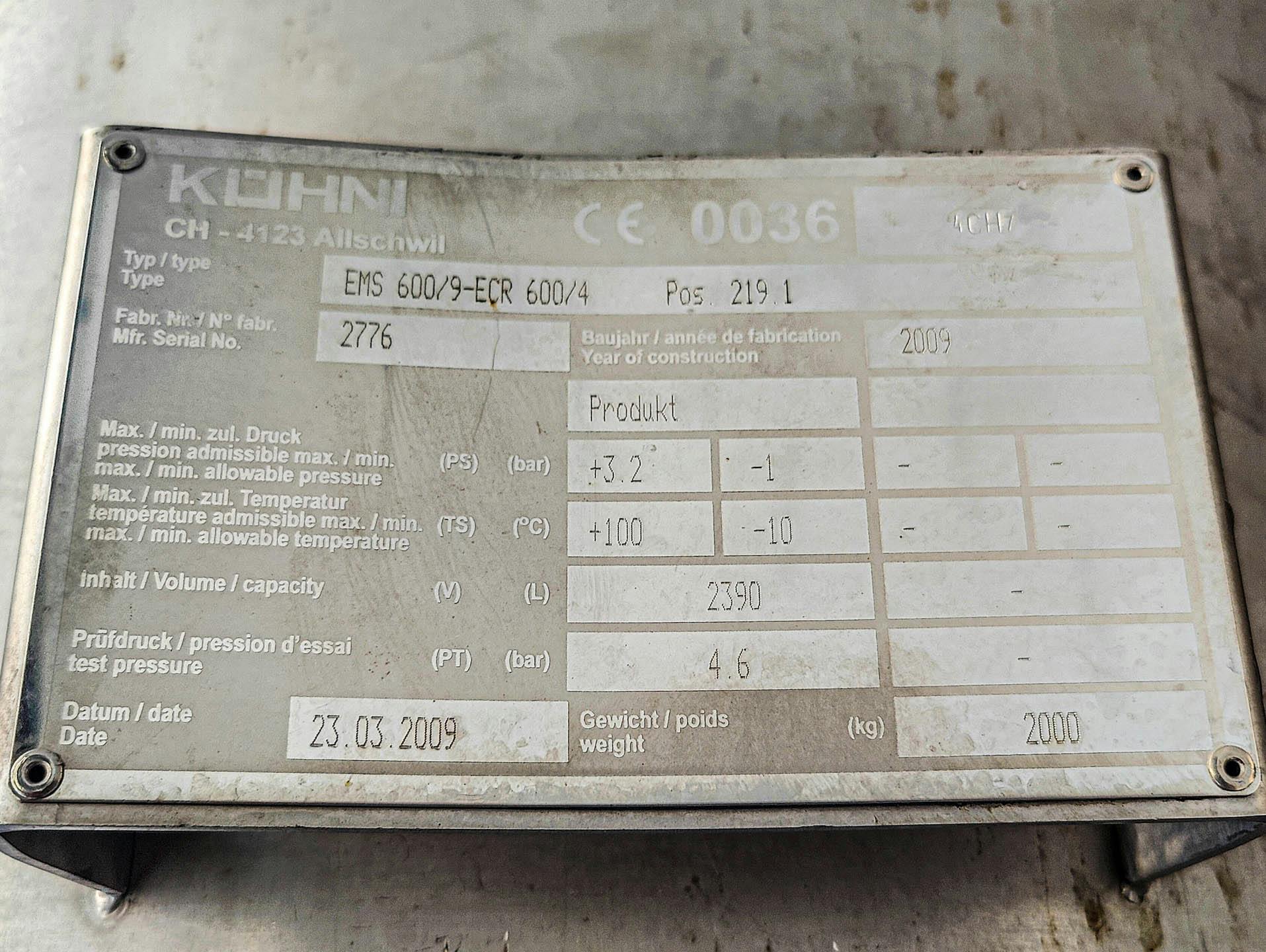 Kuehni EMS 600/9 - ECR 600/4 Agitated Column - Extracción - image 9