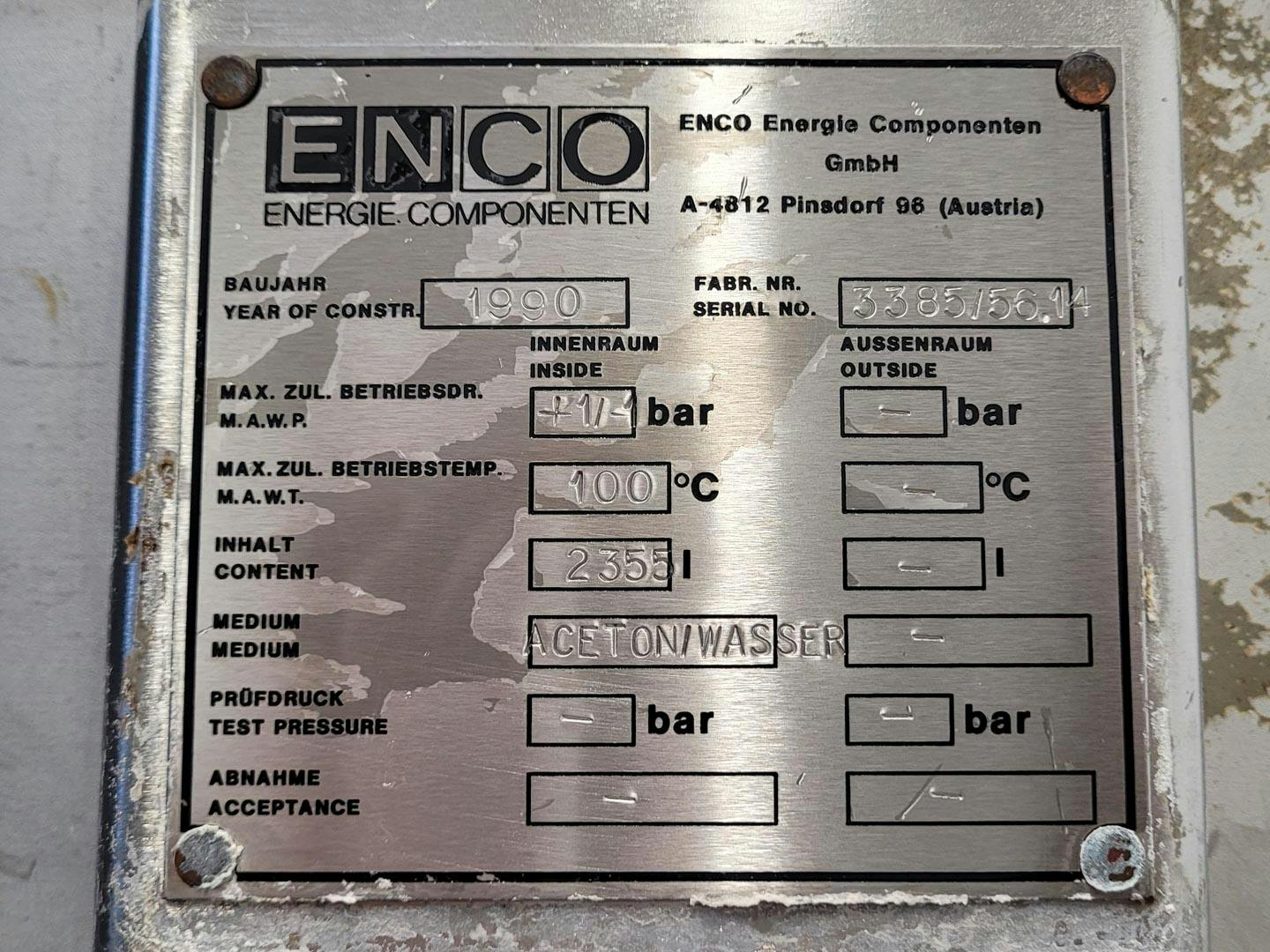 Enco 2355 Ltr. - Zbiornik ciśnieniowy - image 7