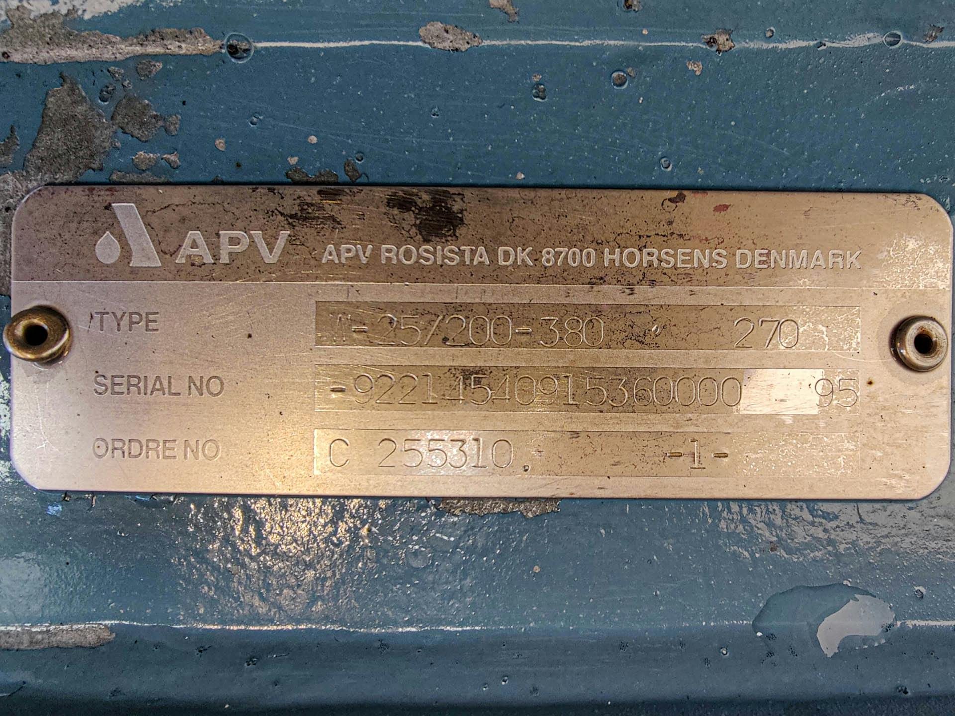 APV Rosista W-25/200-380 - Centrifugal Pump - image 6