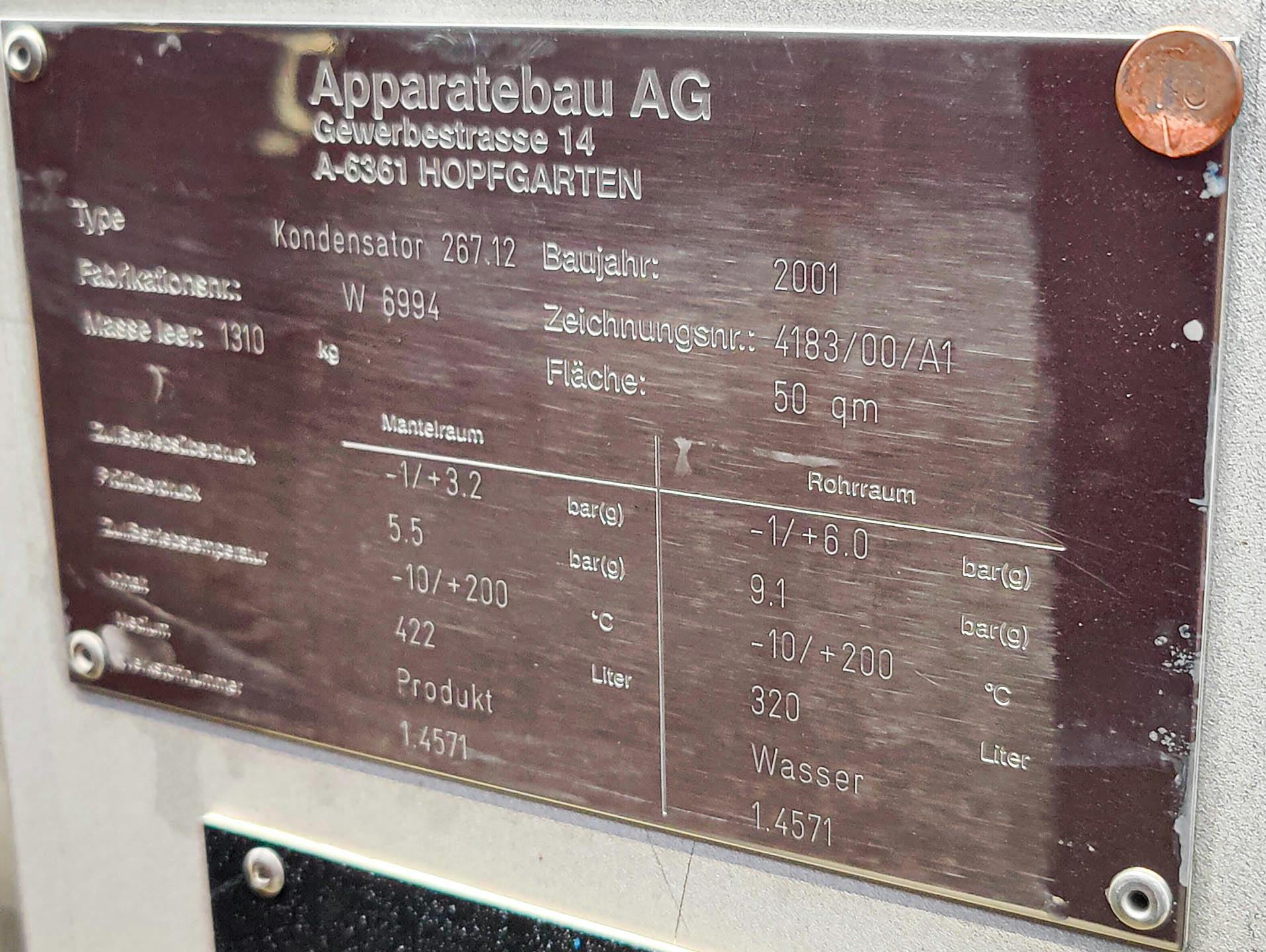 Apparatebau AG - Pláštový a trubkový výmeník tepla - image 8
