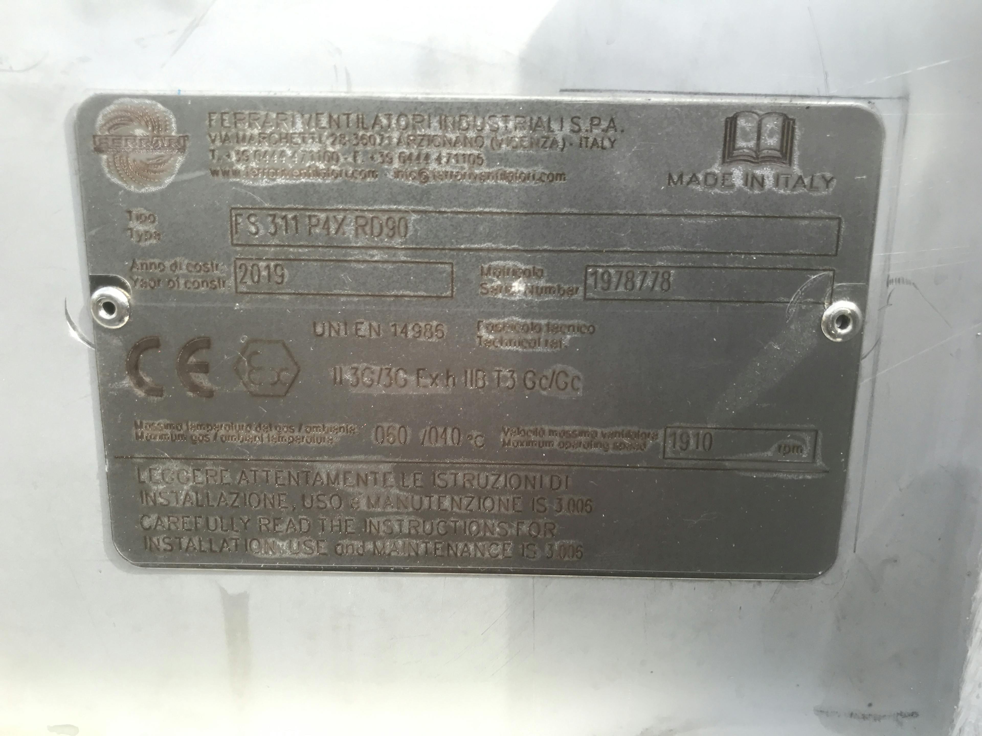 Ferrariventilatori FS 311 P4XRD90 - Вентиляционная установка - image 5