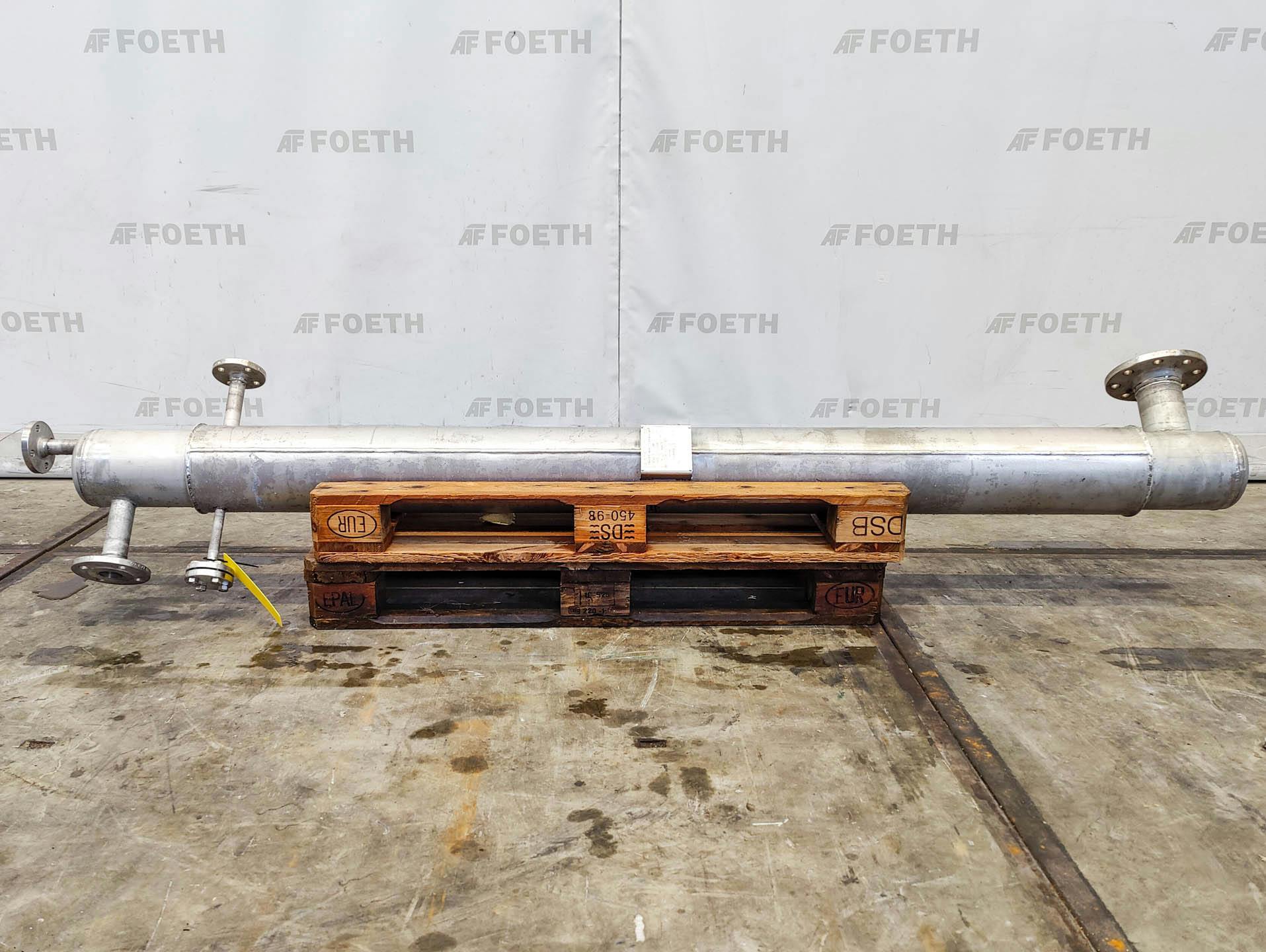 Kuehni (finned tube heat exchanger) 6,3m² - Intercambiador de calor de carcasa y tubos