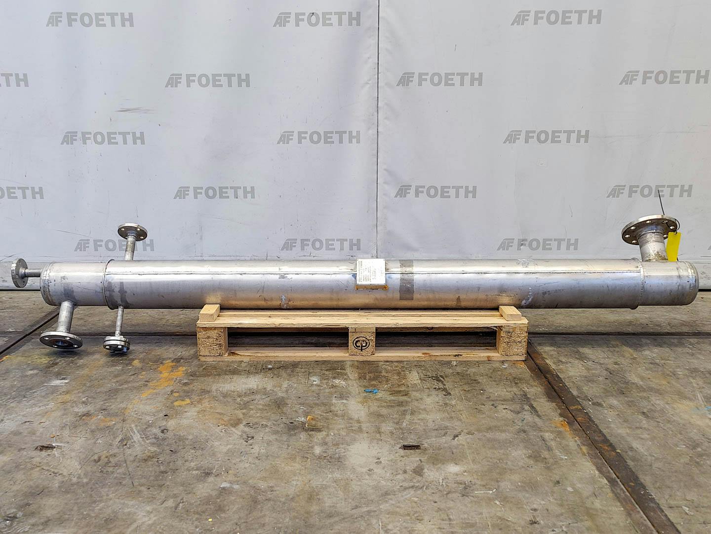 Kuehni (finned tube heat exchanger) 6,3m² - Shell and tube heat exchanger