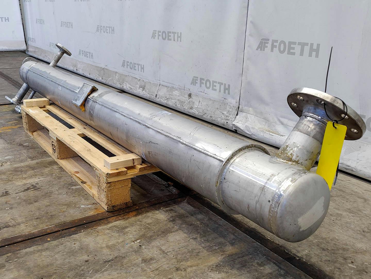 Kuehni (finned tube heat exchanger) 6,3m² - Кожухотрубчатый теплообменник - image 3