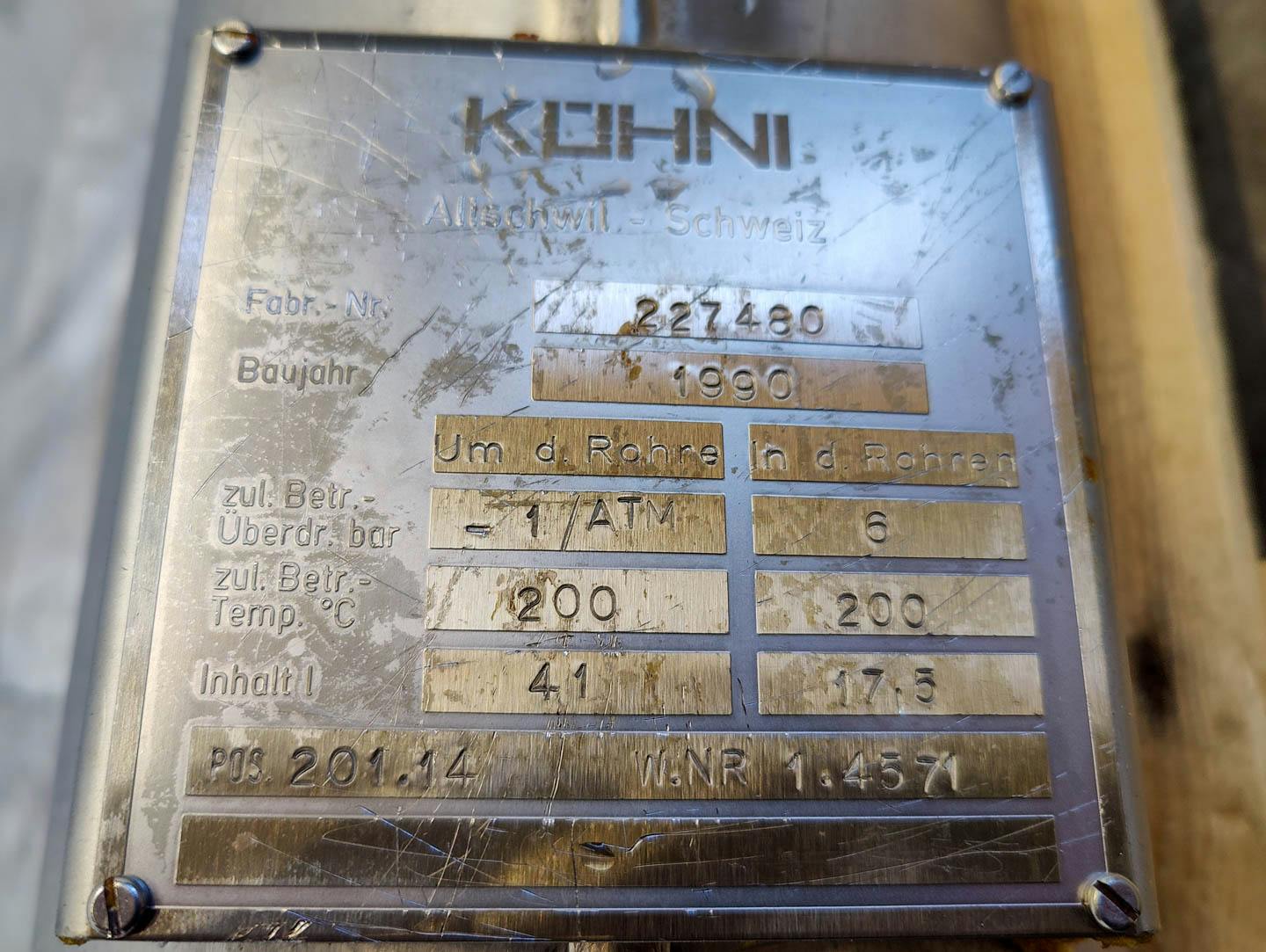 Kuehni (finned tube heat exchanger) 6,3m² - Permutador de calor de casco e tubo - image 5
