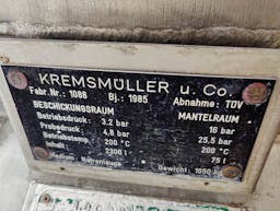 Thumbnail Kremsmüller 2000 Ltr. - Stainless Steel Reactor - image 13