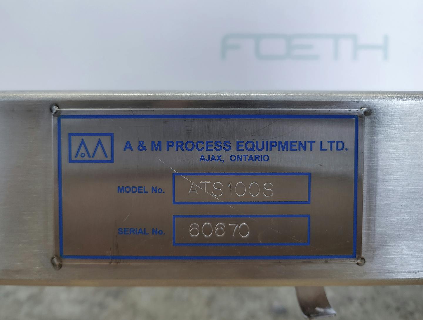 A&M Process Equipment Ltd ATS-100 S, "400Ltr." - Mélangeur rotatif - image 14