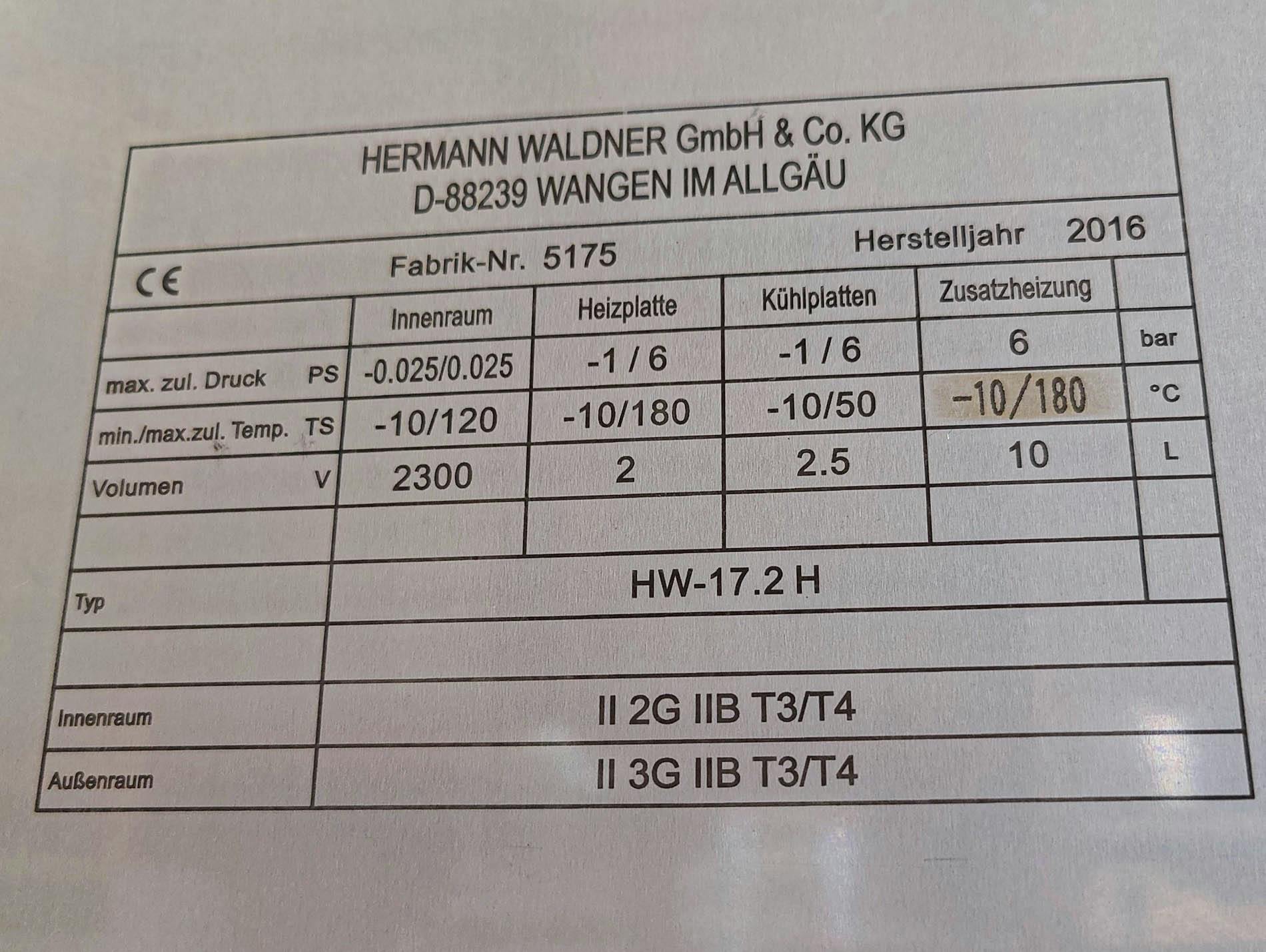 Hermann Waldner HW-17.2 H - Secador de bandejas - image 12