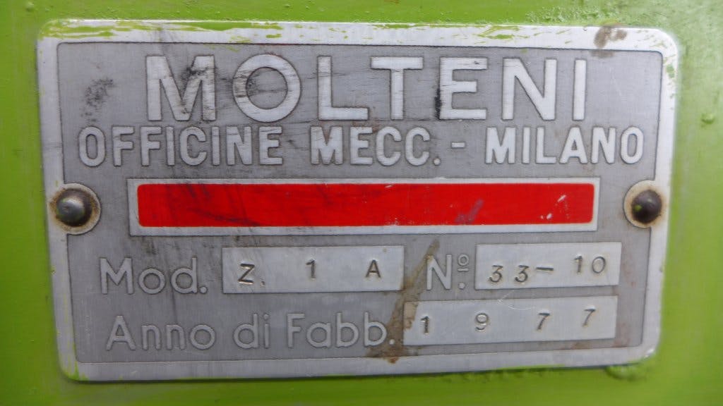 Molteni Z-1A - Broyeur tricylindres - image 7