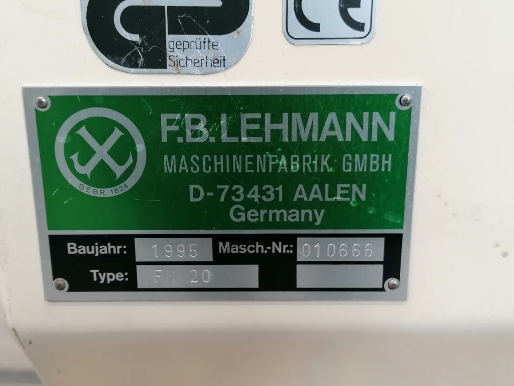 Fb Lehmann FM-20 "unused" - Pískový mlýnek - image 15