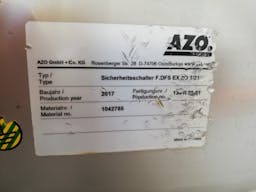 Thumbnail AZO DA-360 with feedingscrew and metaldetector - Roterende zeef - image 9