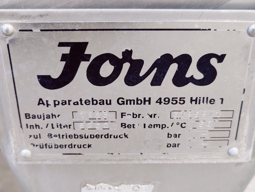 Jorns 5000 Ltr. - Horizontální nádrž - image 7