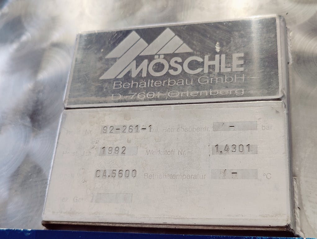 Moeschle 5600 Ltr. - Horizontální nádrž - image 8