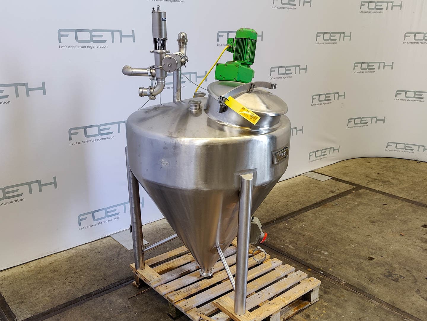 Alfa Laval 400 Ltr "dosing vessel" - Сосуд для перемешивания - image 2