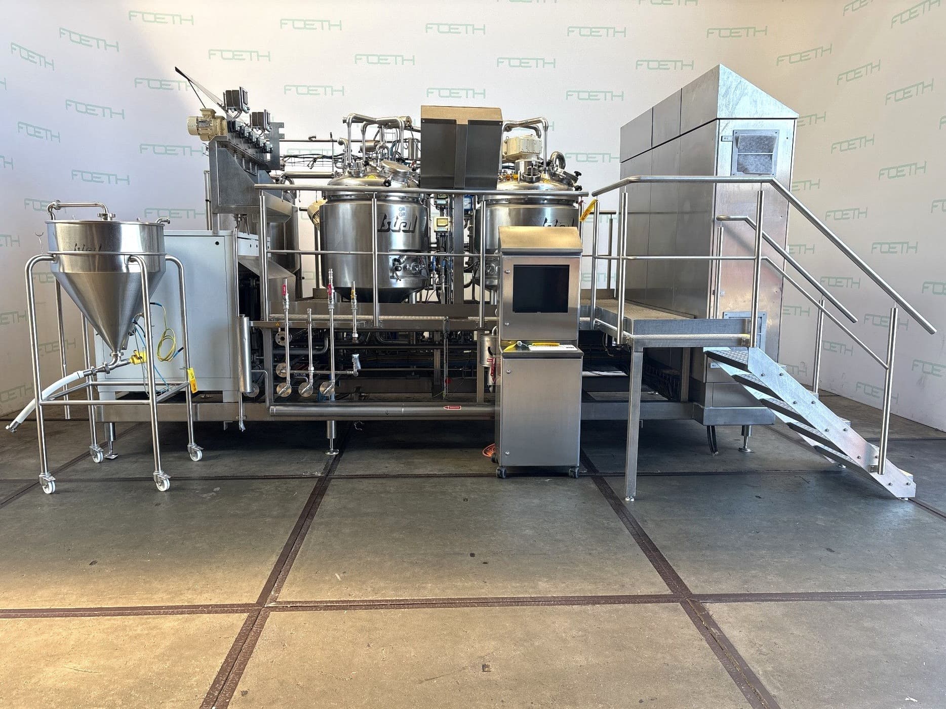 Ystral Conti TDS / Hydrolysis and Fermentation Plant - Технологический сосуд - image 1