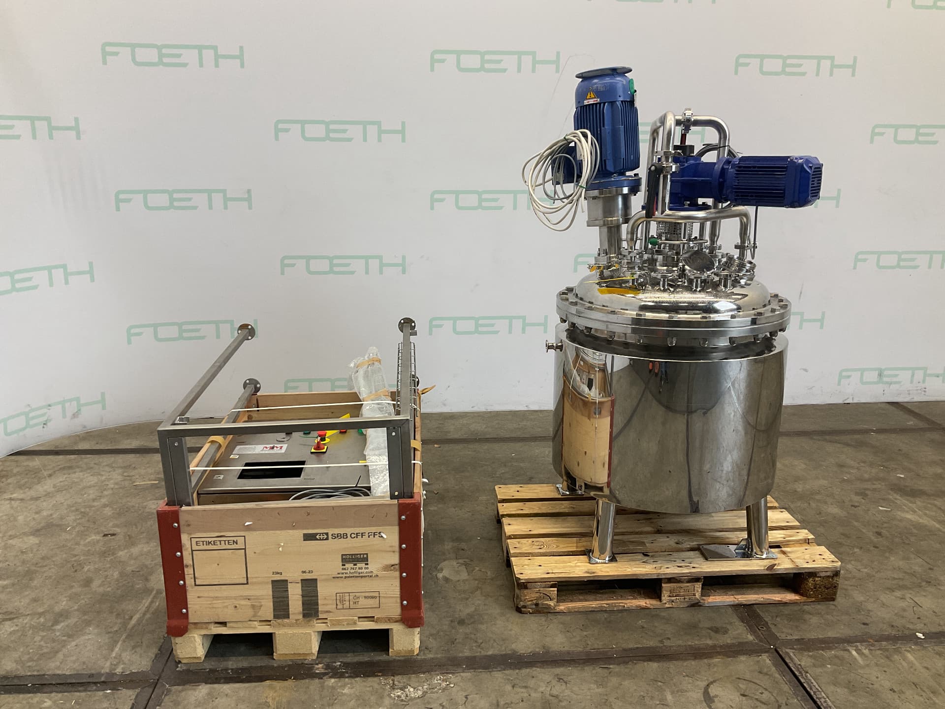 Niro Croatia 200 l bio-reactor - Stainless Steel Reactor - image 4