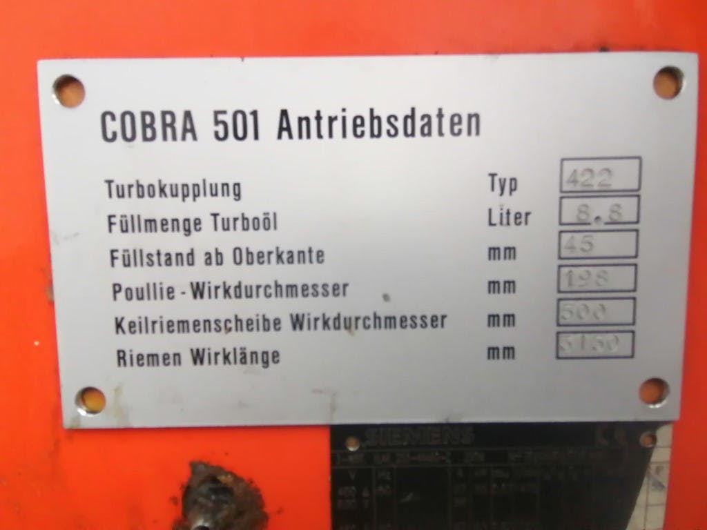 Bühler Cobra 501 - Moinho de areia - image 13