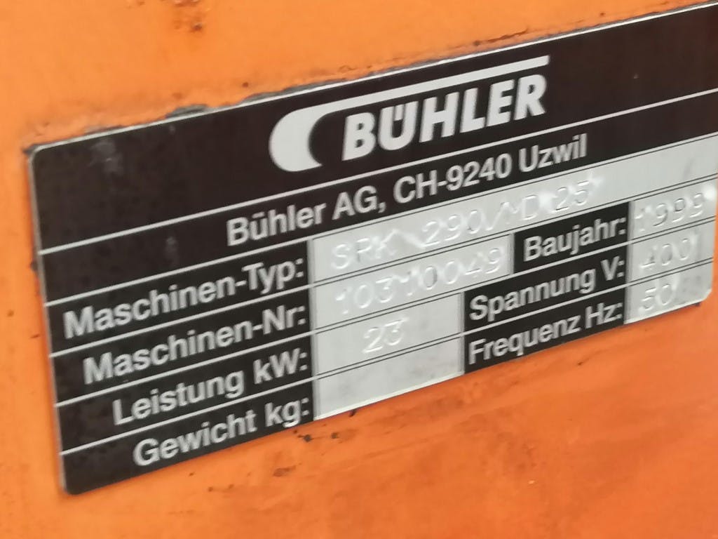 Bühler SKR 290 MD 25 - Pískový mlýnek - image 11