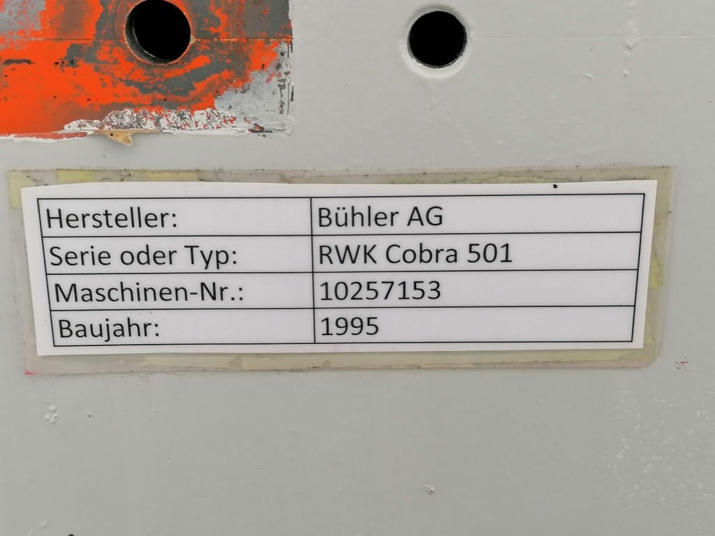 Bühler RWK 501/SRK-440 - Broyeur à billes - image 13