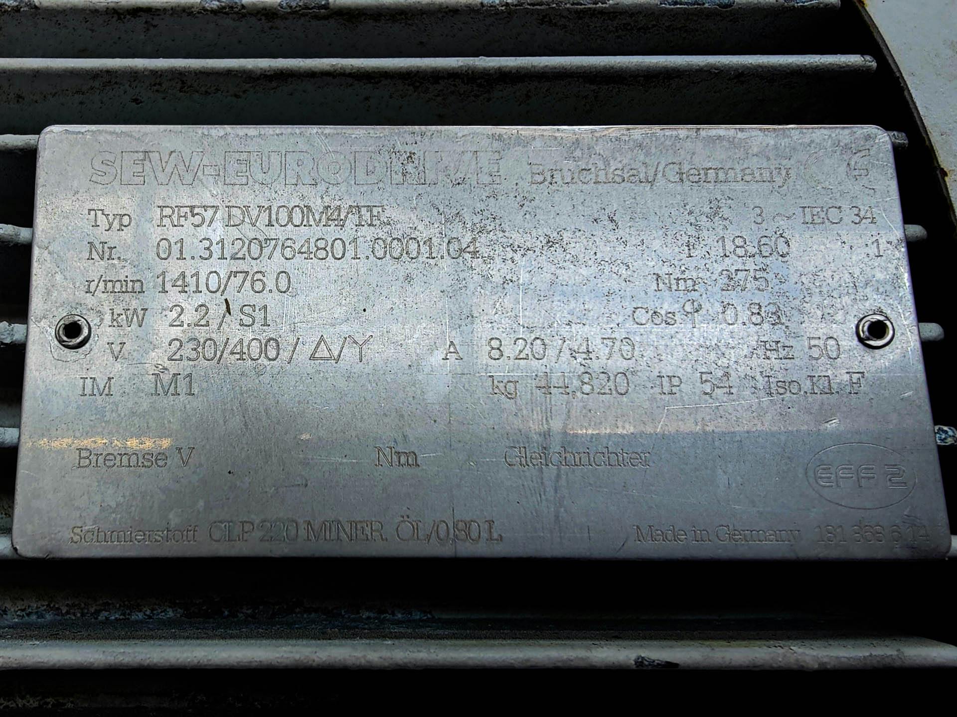AZO TFS-315 A21 - Poziomy przenośnik śrubowy - image 9