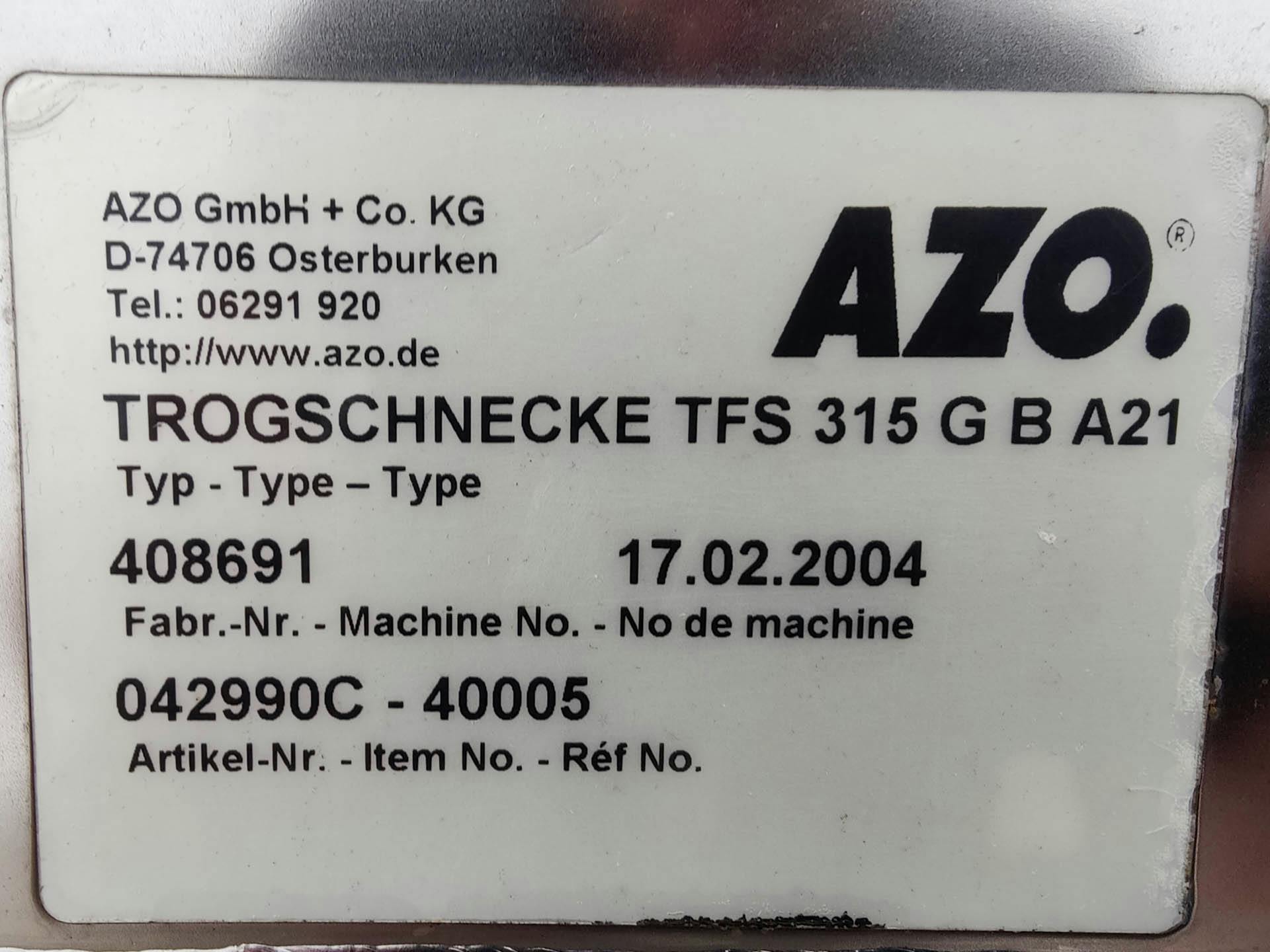 AZO TFS-315 A21 - Horizontal screw conveyor - image 5
