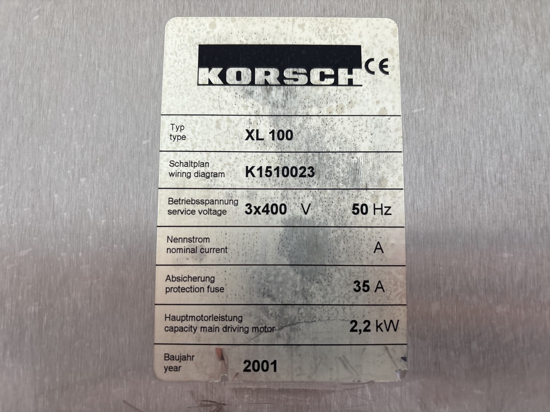 Korsch Pressen XL100 - Rotacní tabletovací lis - image 4