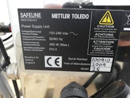 Thumbnail Mettler Toledo SAFELINE 2S - Détecteur de métaux - image 5