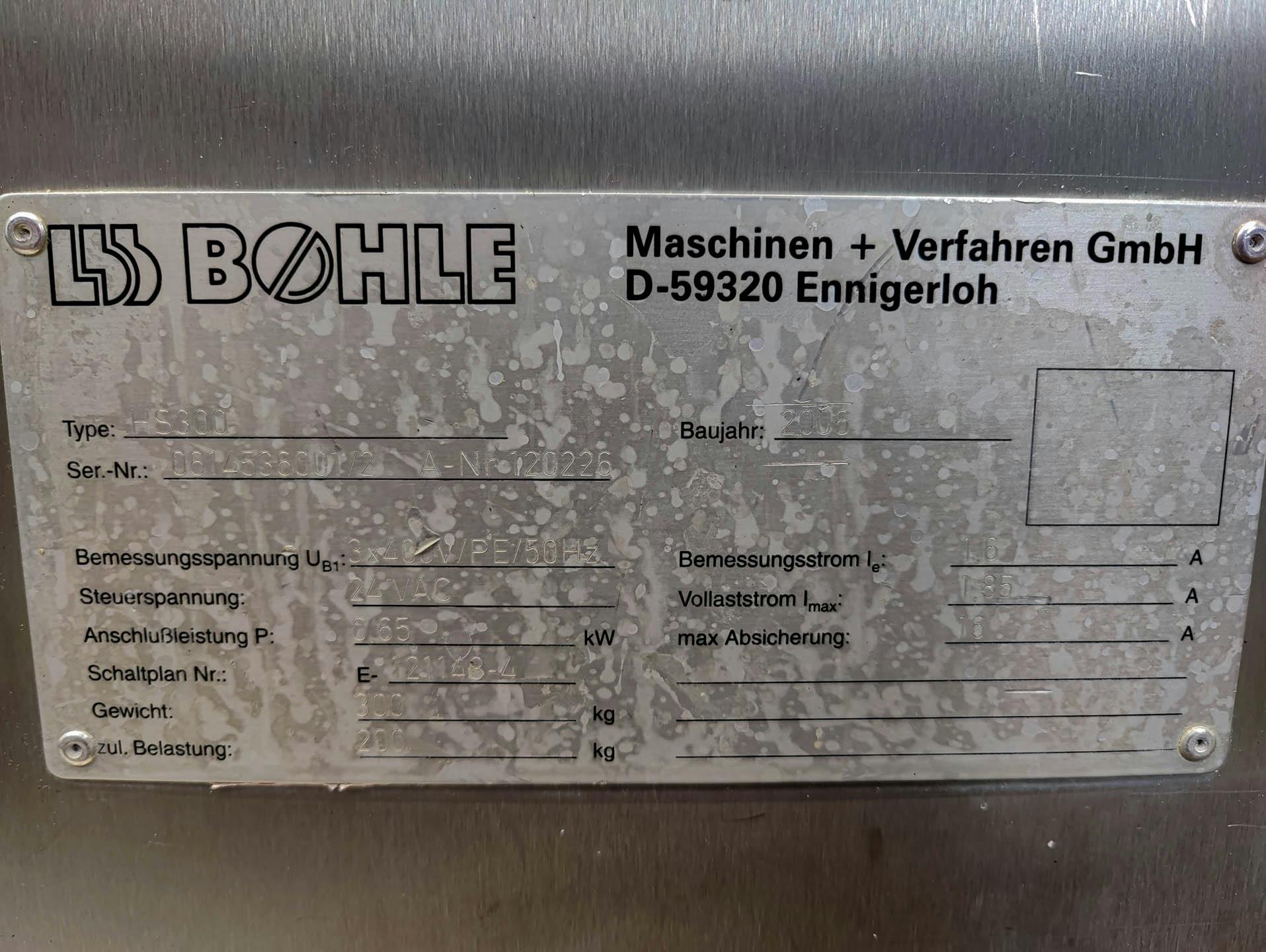 Bohle HS 300 - Máquina de elevación / inclinación - image 6