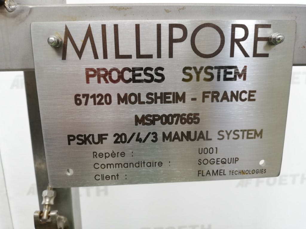 Millipore PSK-UF-20/4/3 Ultra Filtration - Filtro - image 12
