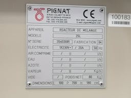 Thumbnail Pignat 25Ltr glass - Réacteur émaillé - image 9