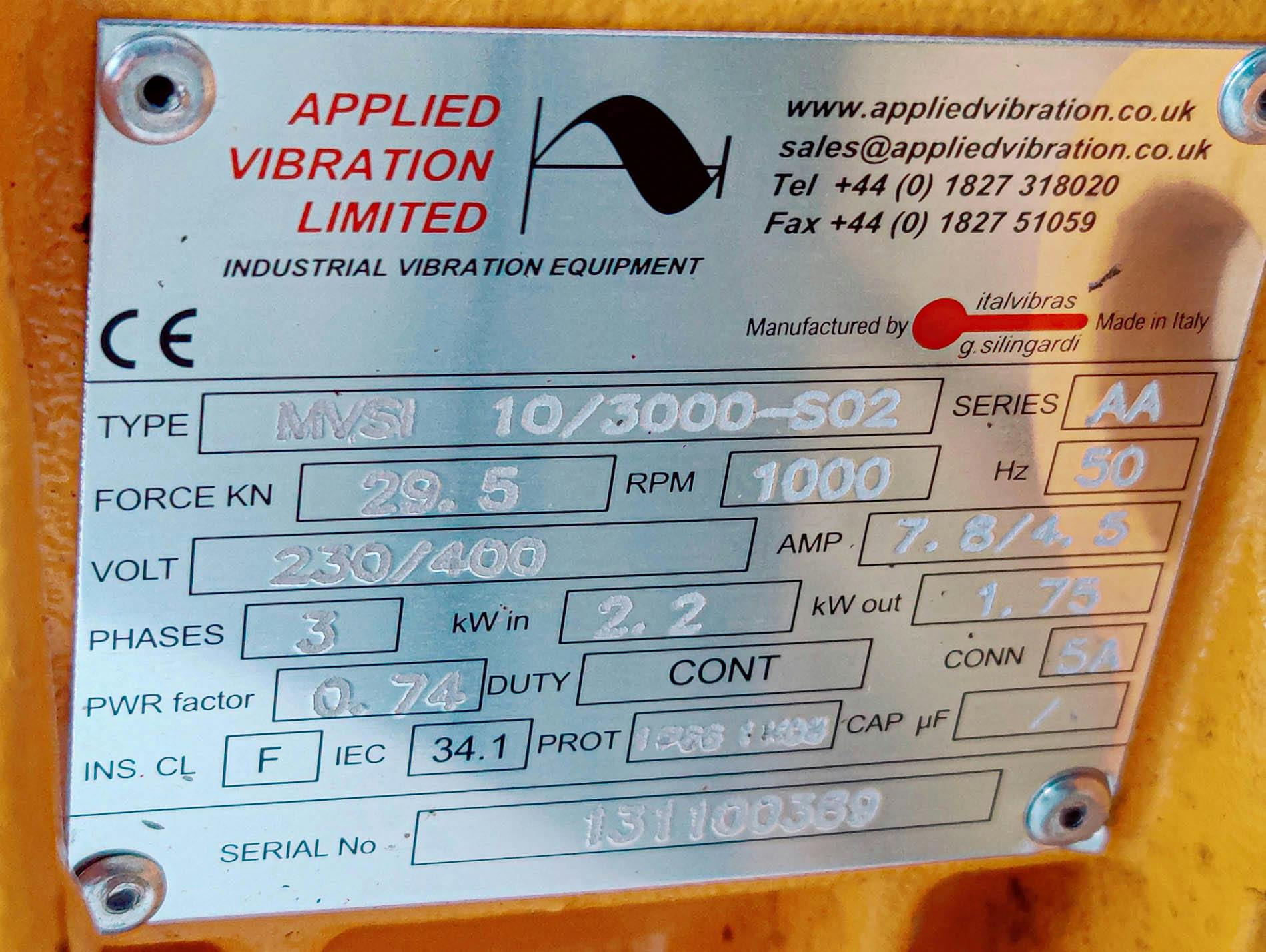 Applied Vibration Limited - Вибрационное подающее устройство - image 7