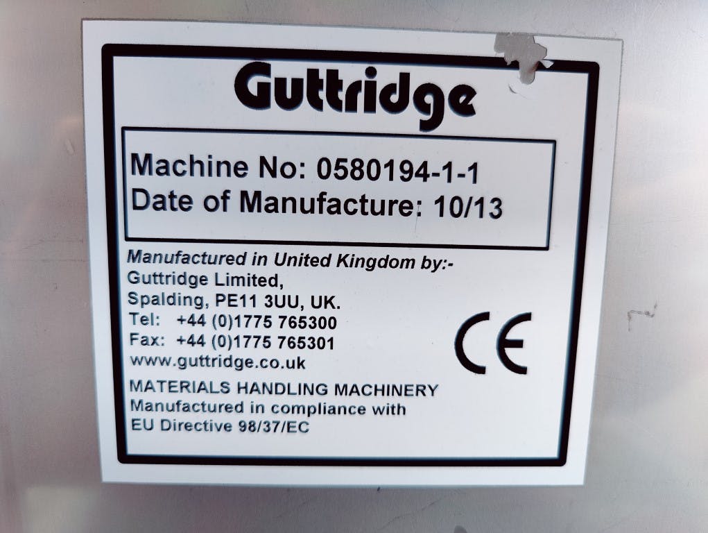 Guttridge - Poziomy przenośnik śrubowy - image 13