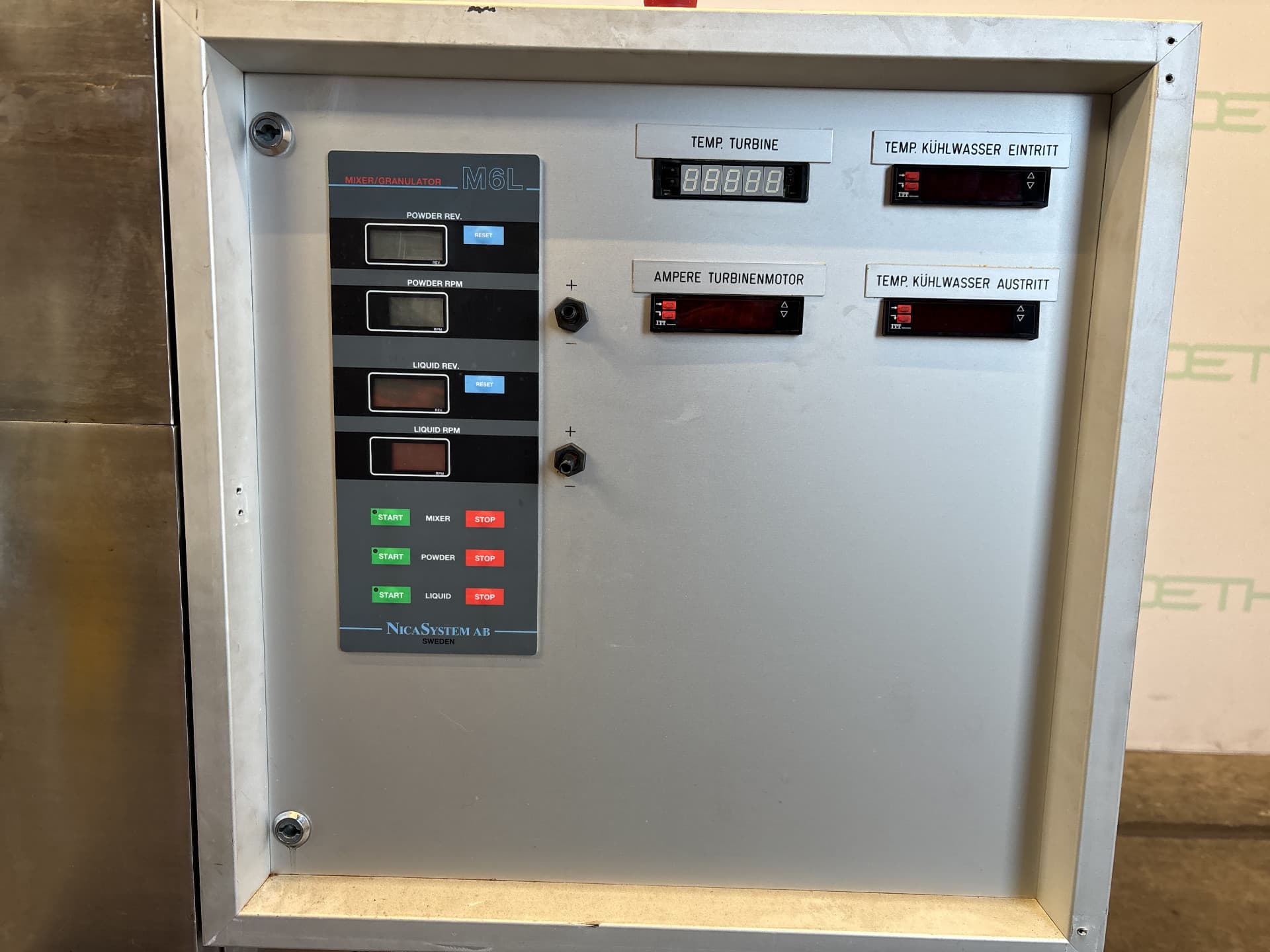 Nica Systems Aeromatic M 6 mixer - Granulatore - image 12