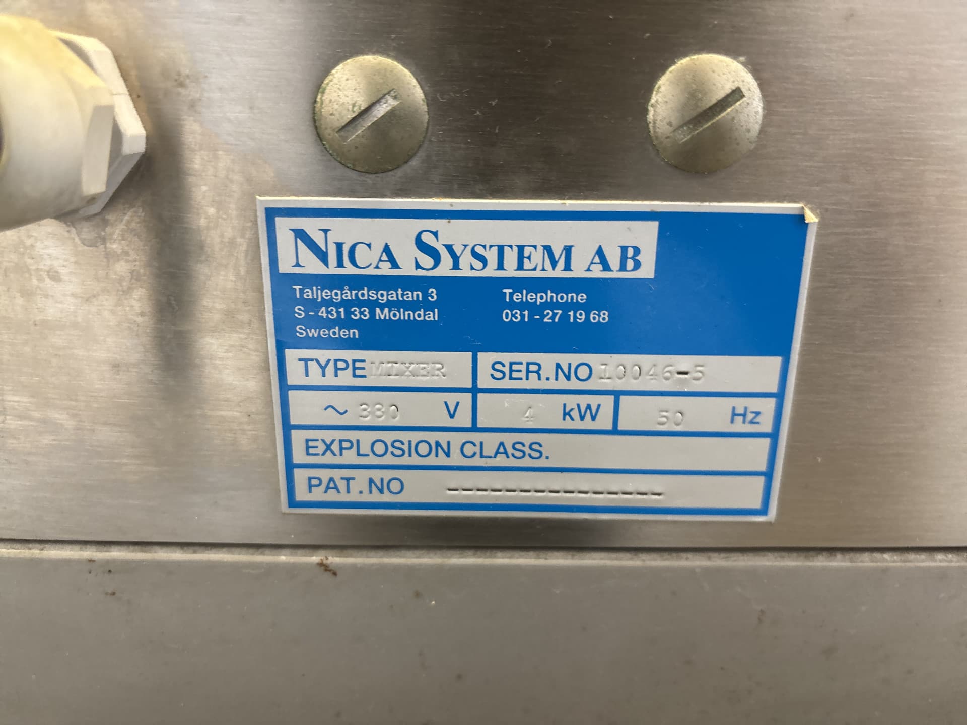 Nica Systems Aeromatic M 6 mixer - Granulatore - image 15