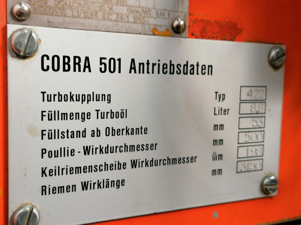 Bühler Cobra 501 - Pískový mlýnek - image 13