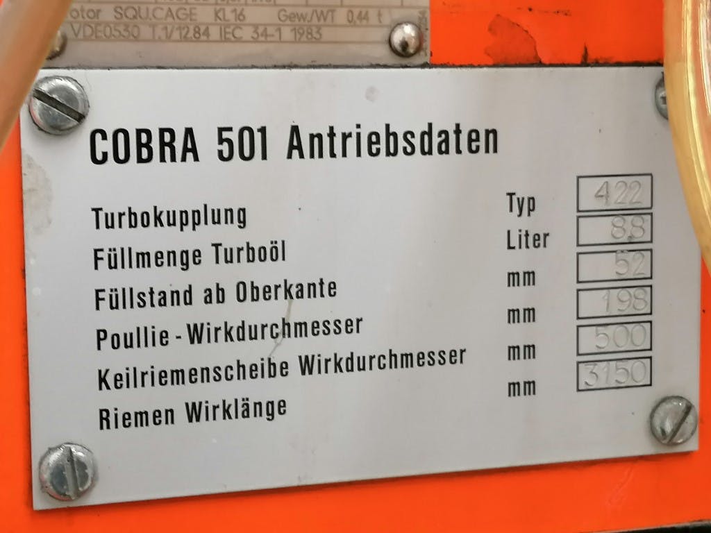 Bühler Cobra 501 - Pískový mlýnek - image 14