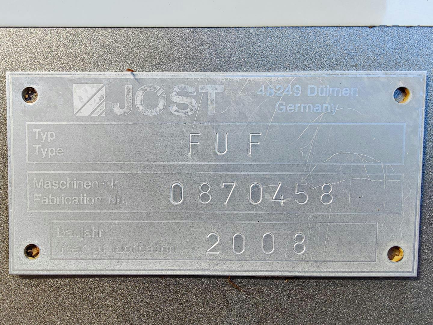 Jöst FUF 600/-250x500 - Вибрационное подающее устройство - image 13