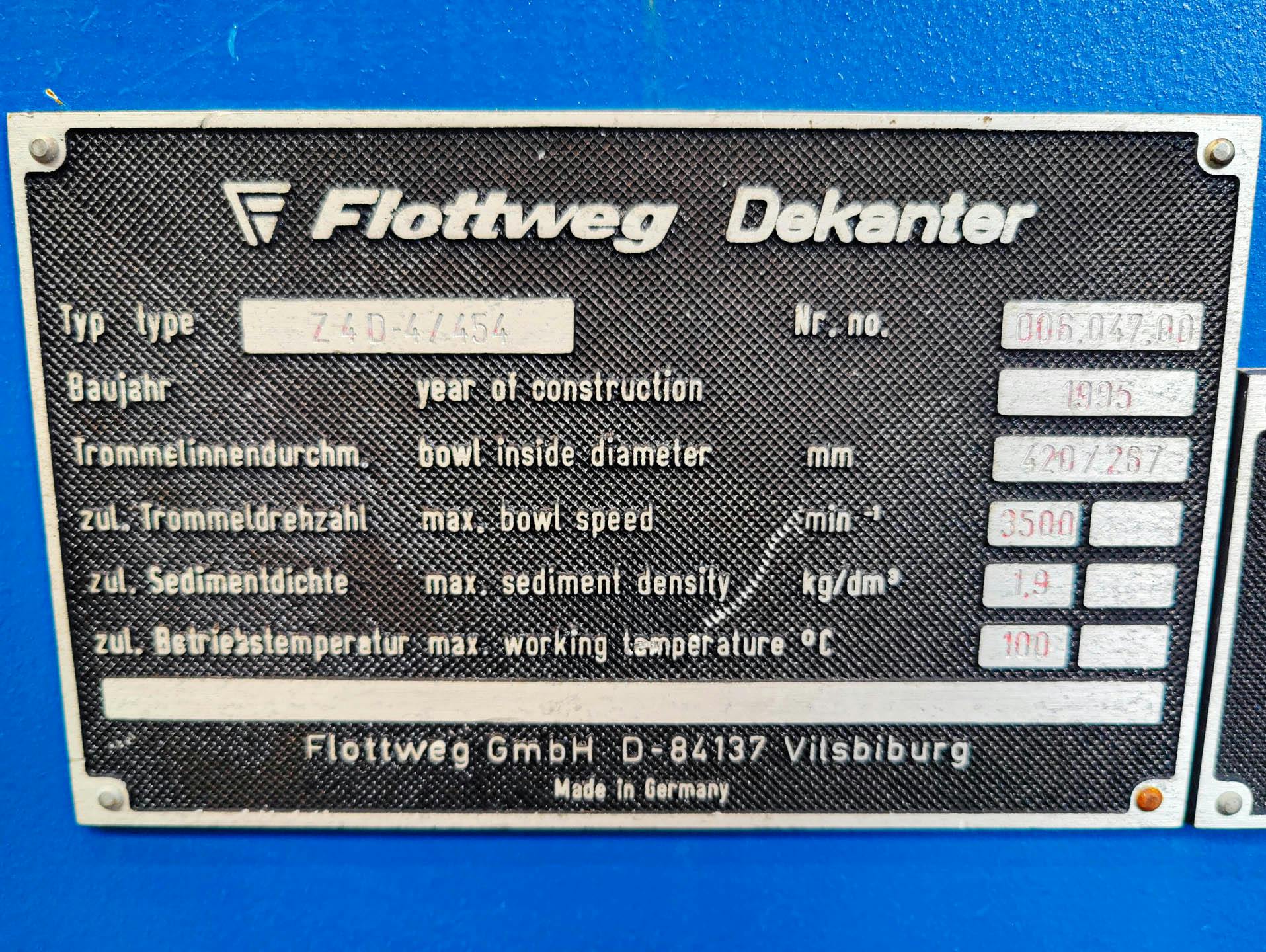 Flottweg Z4D/454 - Décanteur - image 9