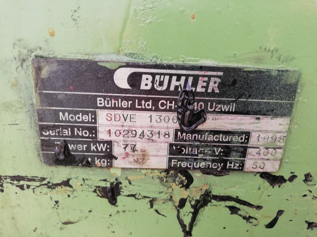 Bühler SDVE-1300 - Three roll mill - image 6