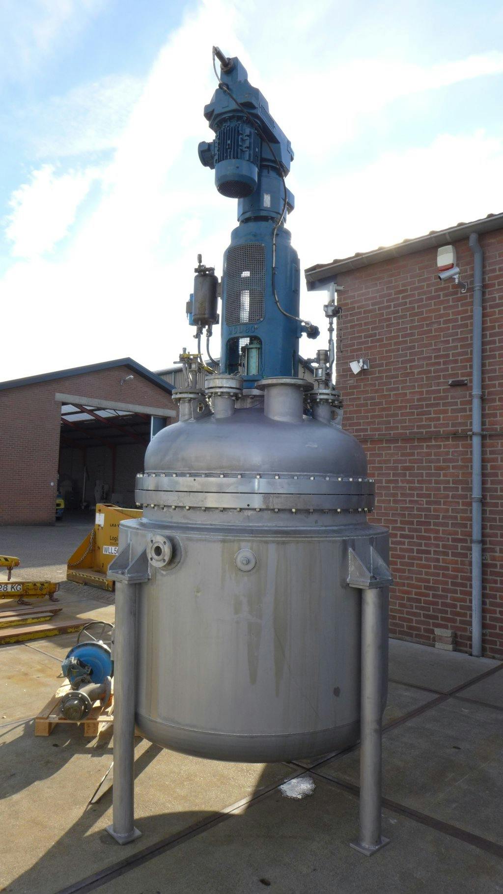 Chaudronnerie ABF 2500 Ltr - Stainless Steel Reactor - image 2
