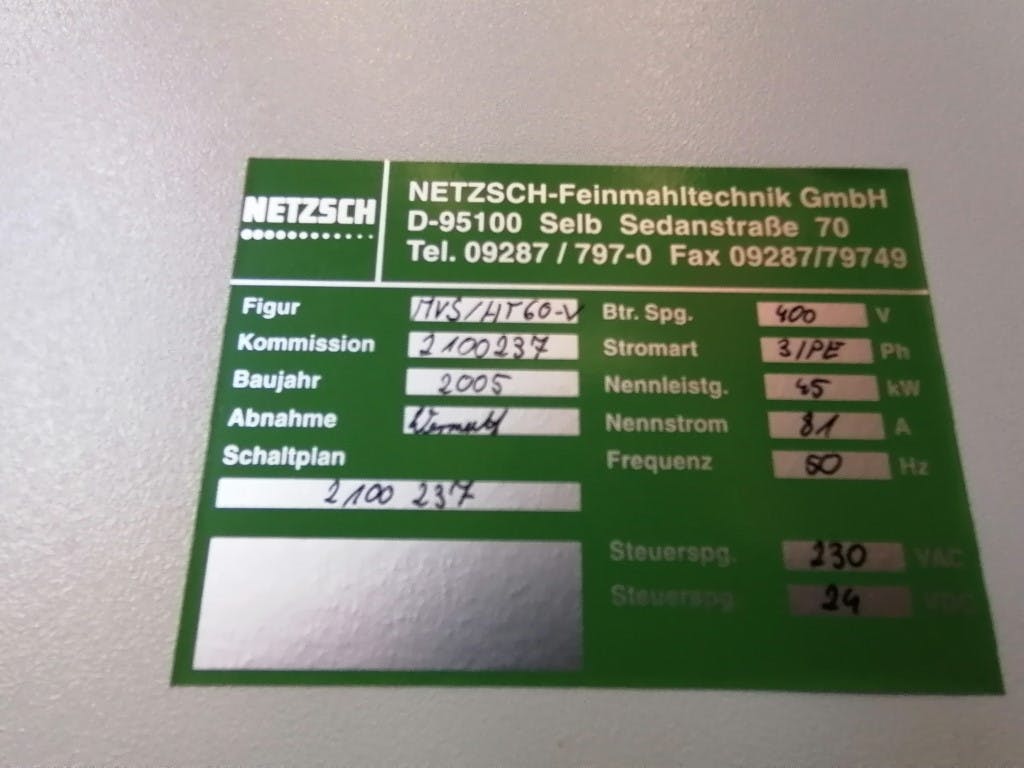 Netzsch MVS/HT60-V - Лепестковый смеситель - image 15