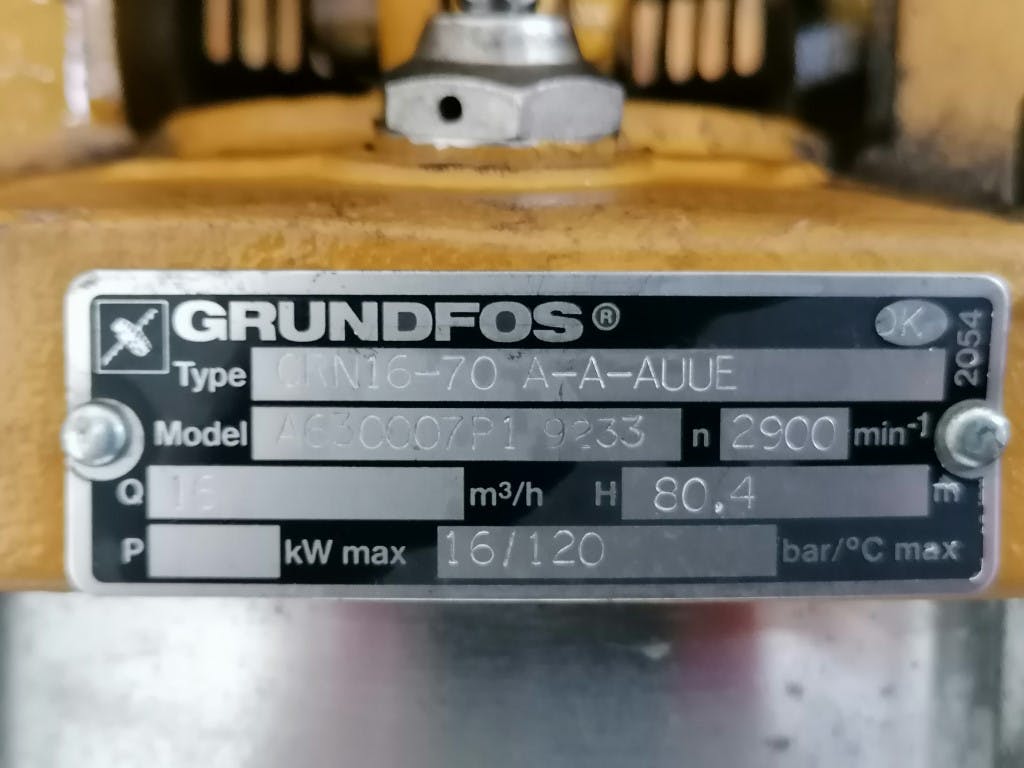 Grundfos CRN 16-70 A-A-AUUE - Pompa odśrodkowa - image 6