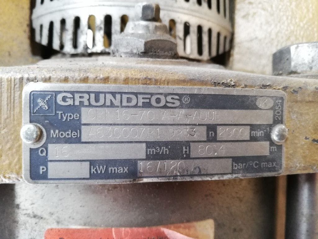 Grundfos CRN 15-08 A-P-G-E-HQQE - Pompa odśrodkowa - image 8
