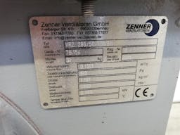 Thumbnail Zenner Ventilatoren GmbH VRZ 280/50/1 WBN - Gebläse - image 4