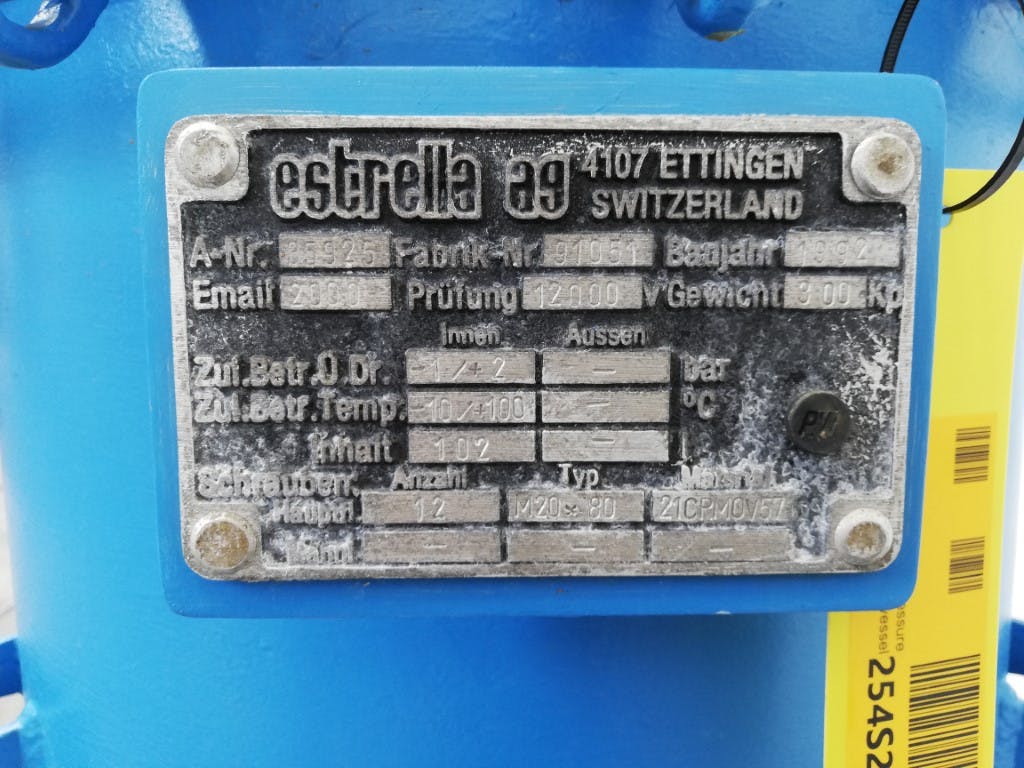 Estrella 90 ltr. - Pressure vessel - image 6