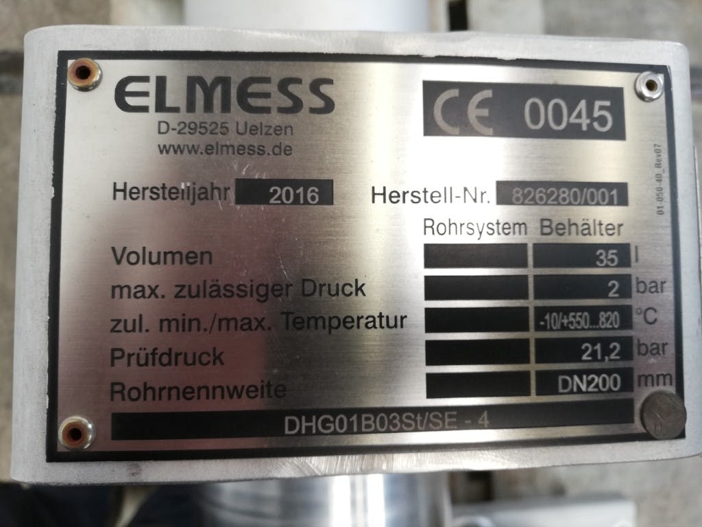 Elmess DHG01B03St/SE-4 flow heater (2x) - Temperature control unit - image 6